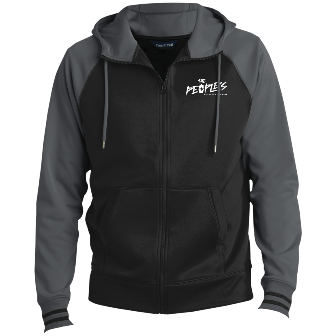 The People's (E) Men's Sport-Wick® Full-Zip Hooded Jacket