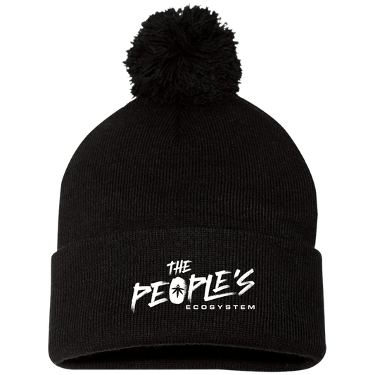 The People's Pom Pom Knit Cap (E)