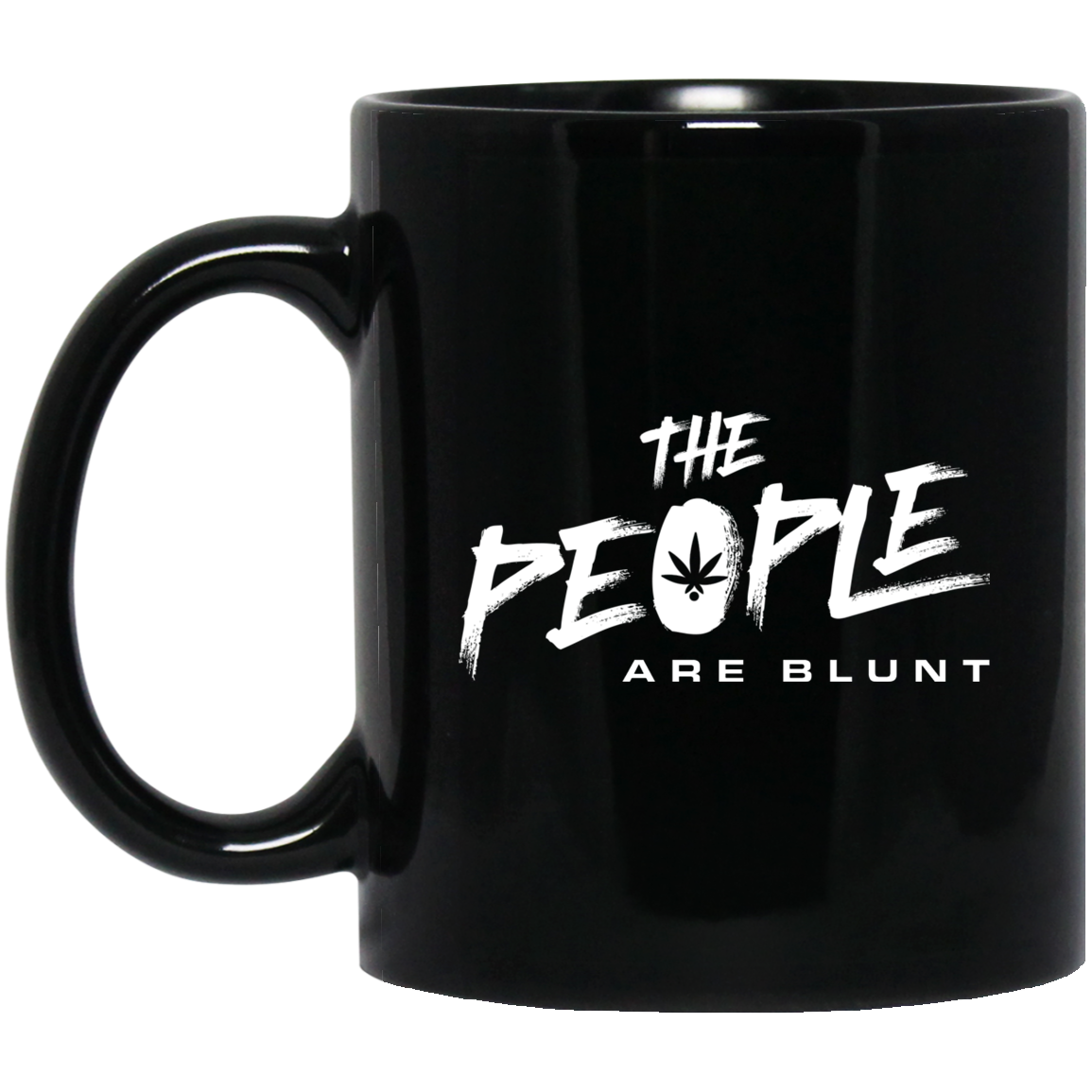 The People's (B) 11 oz. Black Mug
