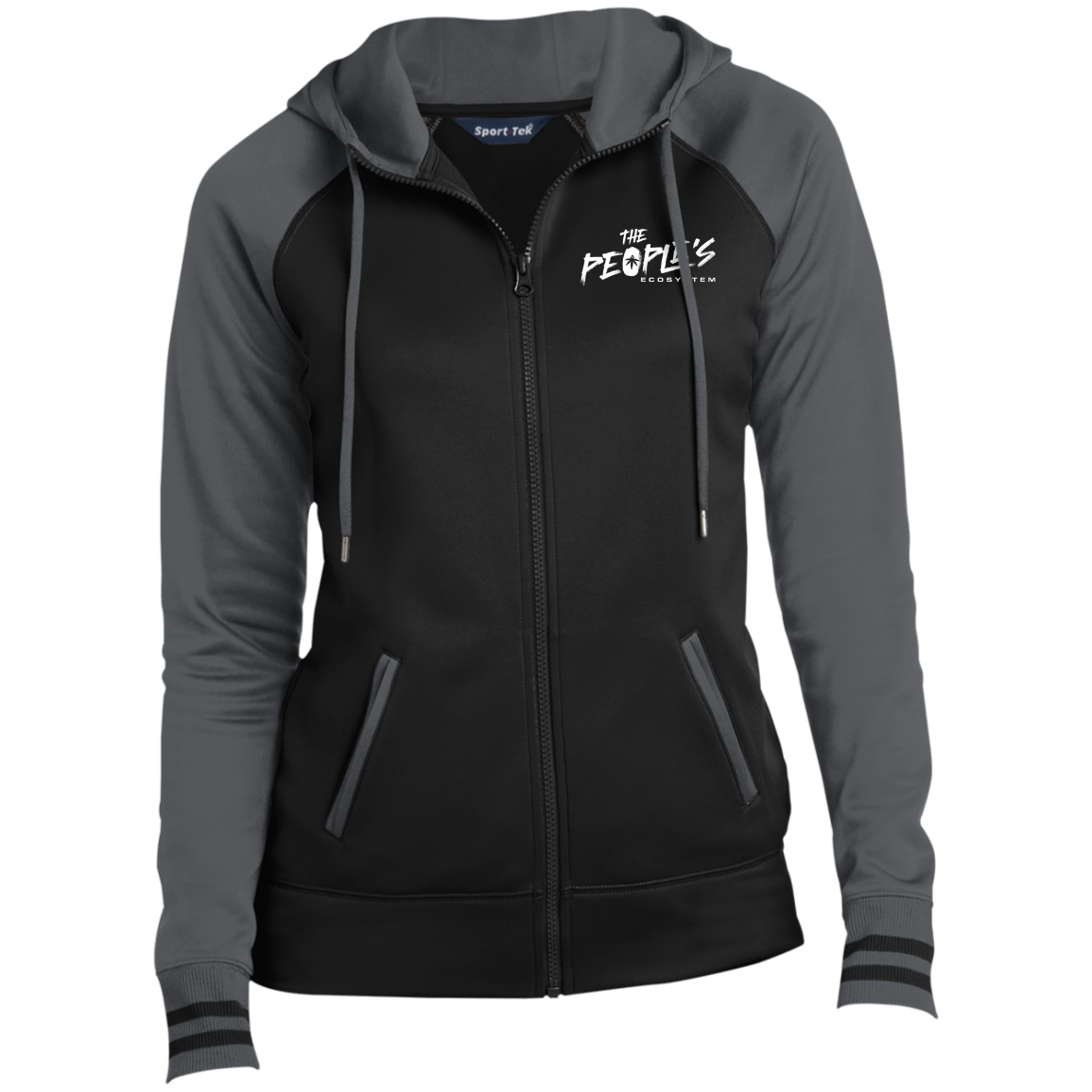 The People's (E) Ladies' Sport-Wick® Full-Zip Hooded Jacket