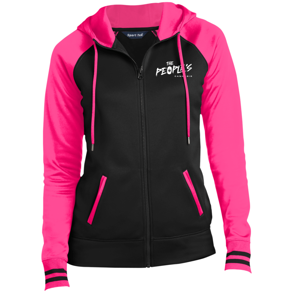 The People's (C) Ladies' Sport-Wick® Full-Zip Hooded Jacket