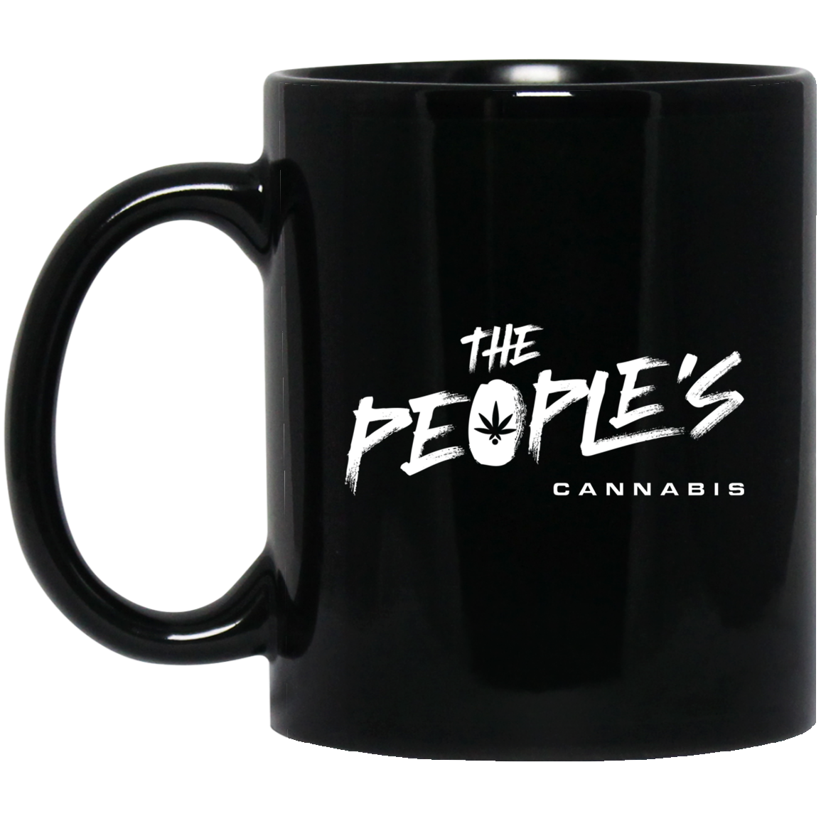 The People's (C) 11 oz. Black Mug