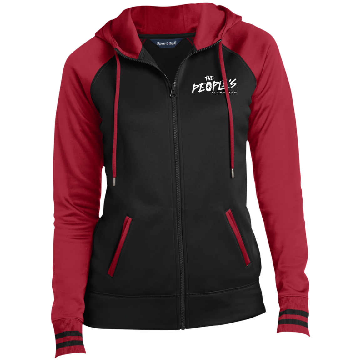 The People's (E) Ladies' Sport-Wick® Full-Zip Hooded Jacket